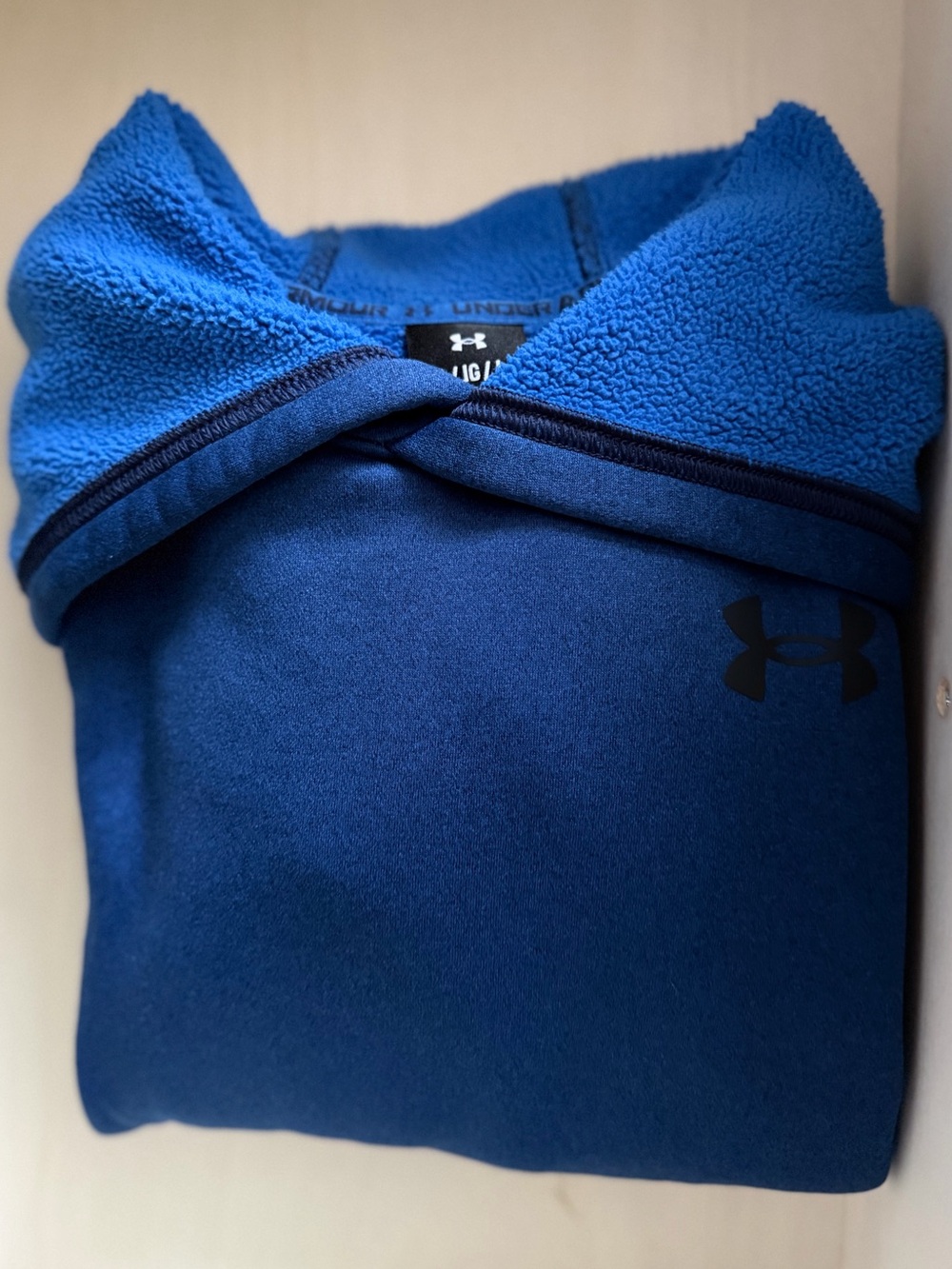 Under Armour Kids' Blue Fleece Hoodie